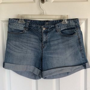 Ann Taylor Loft Boyfriend Jean Shorts